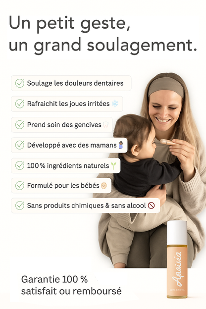 Roll-on Bébé – Soulagement naturel de la douleur